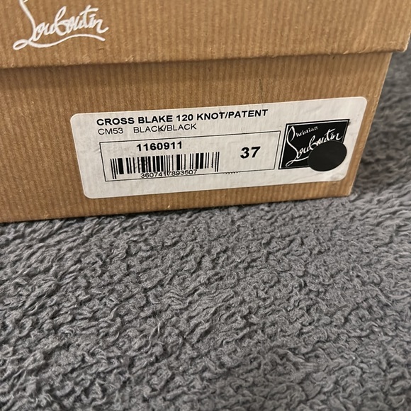 Louboutin Cross Blake 120 Knot/Patent Leather - Picture 12 of 13